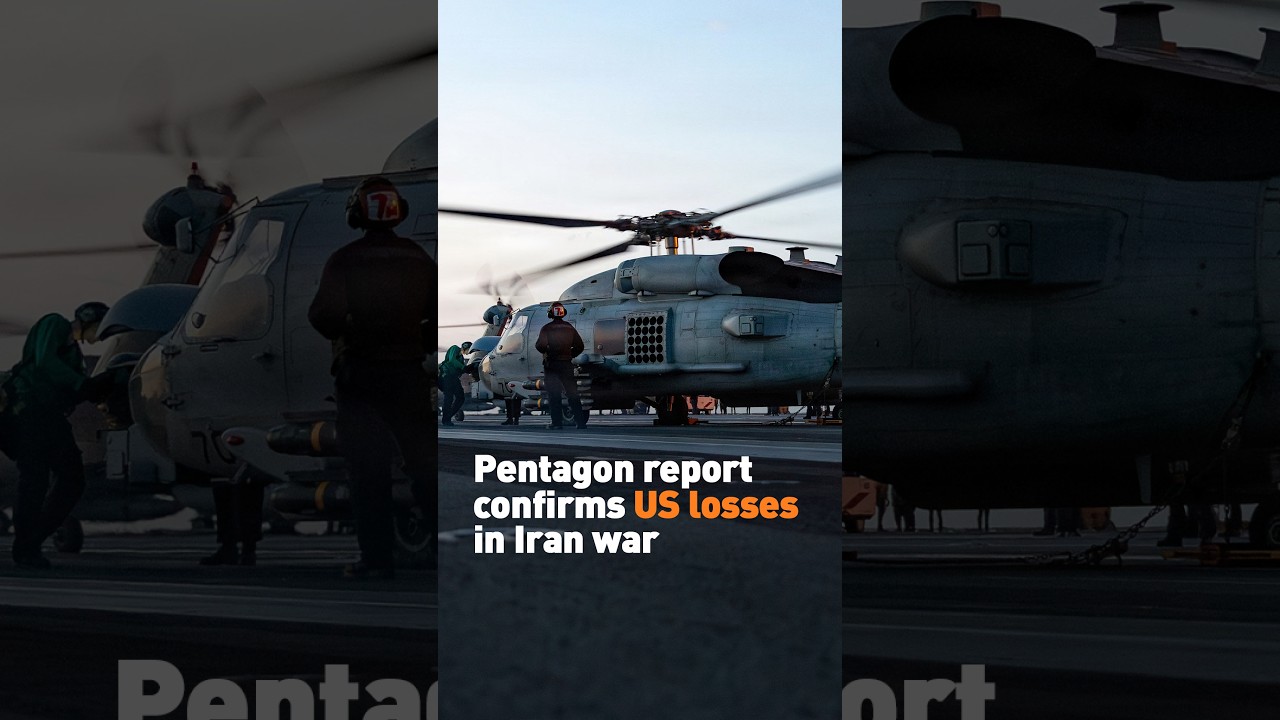 Pentagon report confirms US losses in Iran war