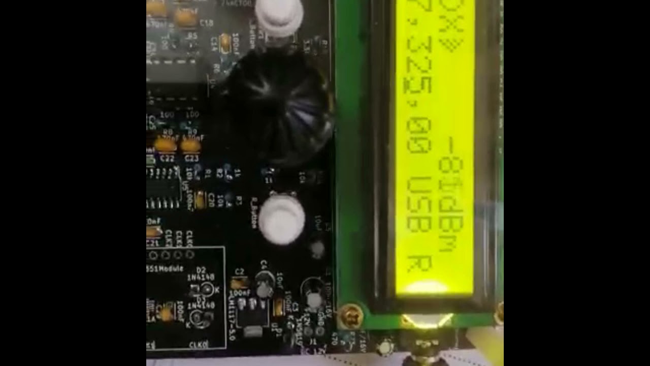 1 watt uSDX QRP first QSO on 11m Band (1750km)