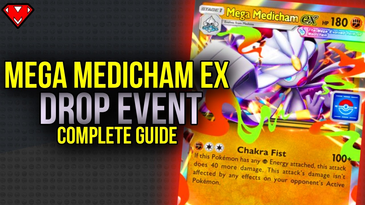 THE BEST MEGA MEDICHAM EX DROP EVENT GUIDE! - Pokémon TCG Pocket