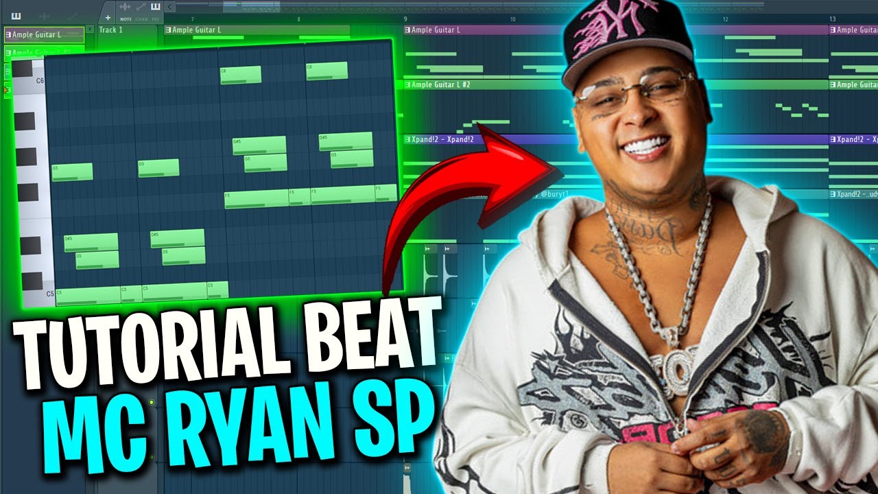 COMO FAZER UM BEAT DE FUNK IGUAL MC RYAN SP DO ZERO - Tutorial