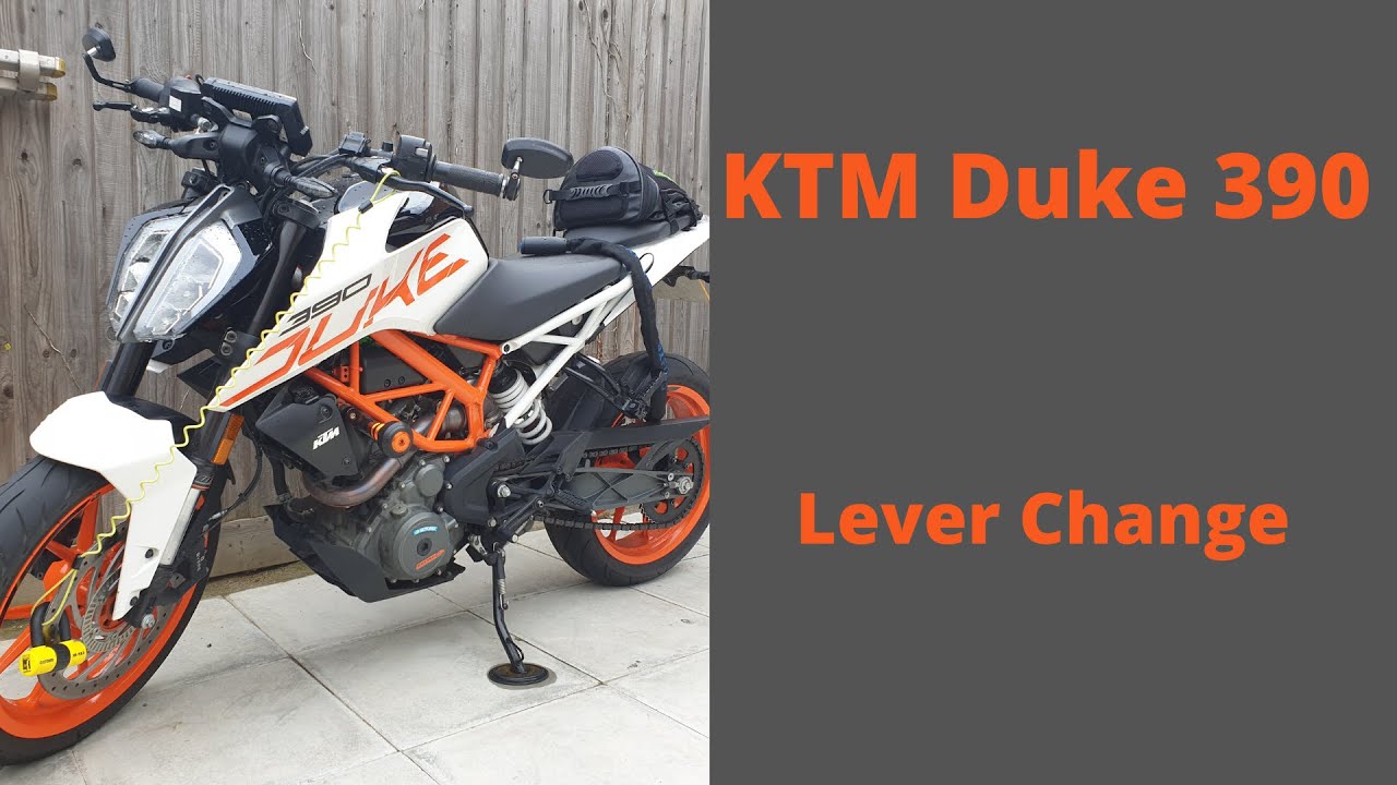 KTM Duke 390 Lever Change
