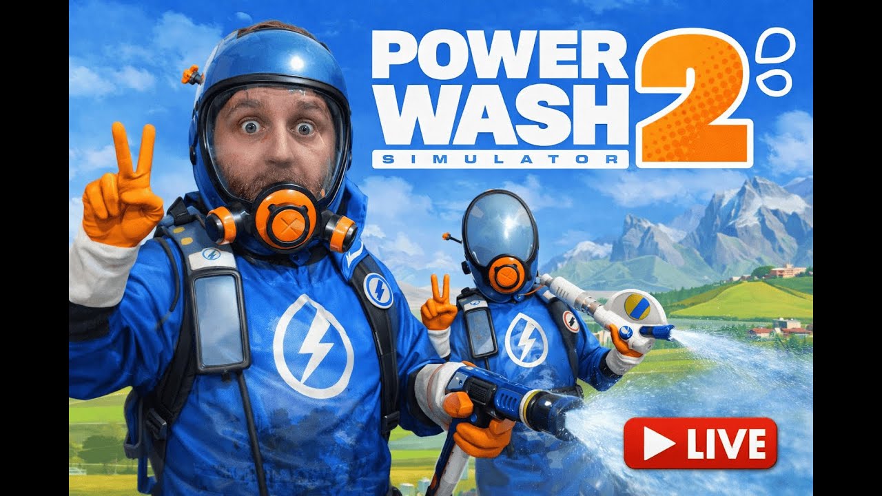 🔴JUST. LET. ME. CLEAN!!!!!!!🔴POWERWASH SIM 2🔴100 SUB HOT CHIP! (Portrait)