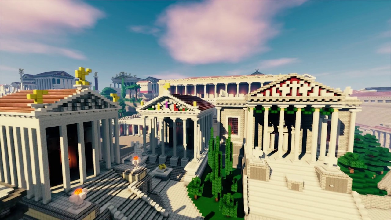 ANCIENT ROME in Minecraft - Trailer for Roma Antiqua 320 A.D.