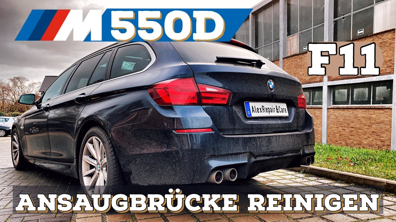 BMW F10/F11 ///M550d Ansaugbrücke reinigen | AGR Kühler und AGR Ventil tauschen