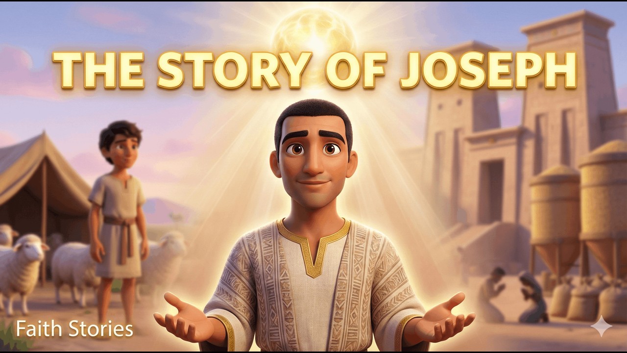 From Prison to Palace | Story of Joseph | Genesis Story | A Story of Faith, Forgiveness, and Hope