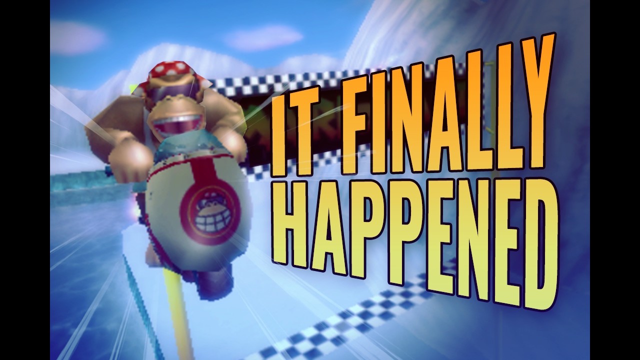 Потребовалось девять лет, чтобы достичь САМОГО СЛОЖНОГО прыжка в Mario Kart Wii!