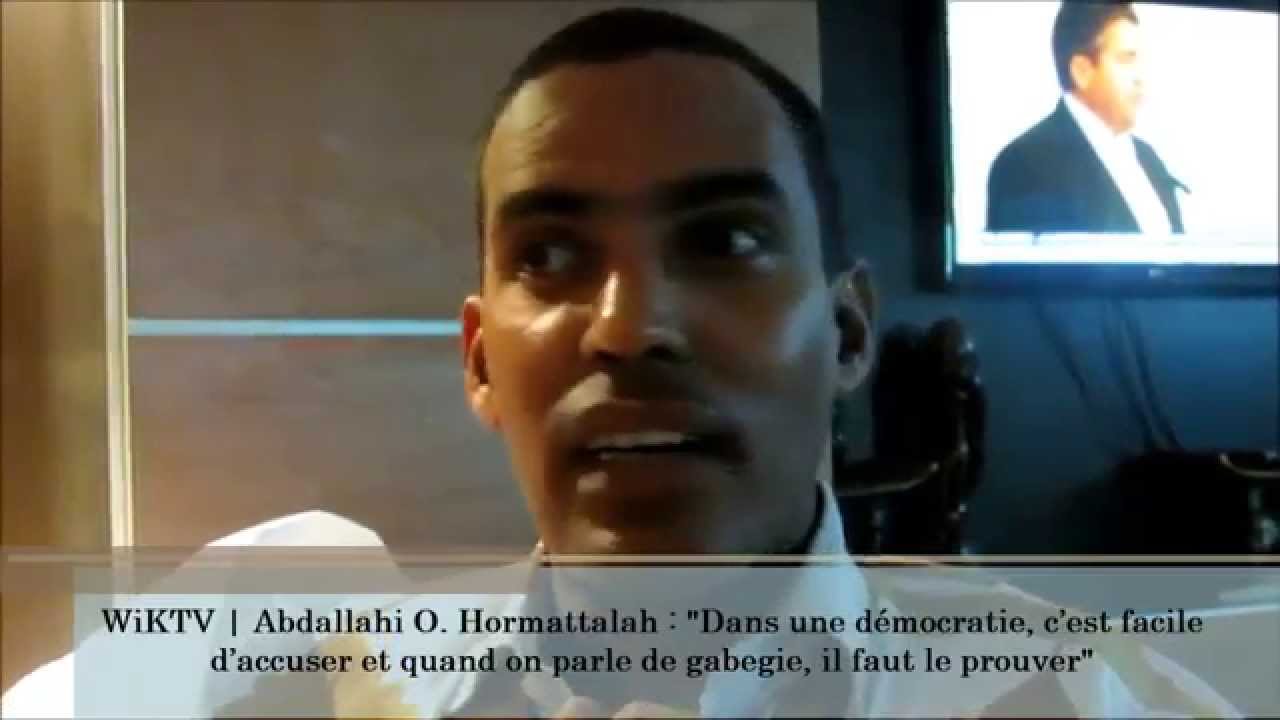 Accusations du FNDU : L&rsquo;opposition fait preuve de manque de maturit&eacute;, selon Abdallahi Hormattalah
