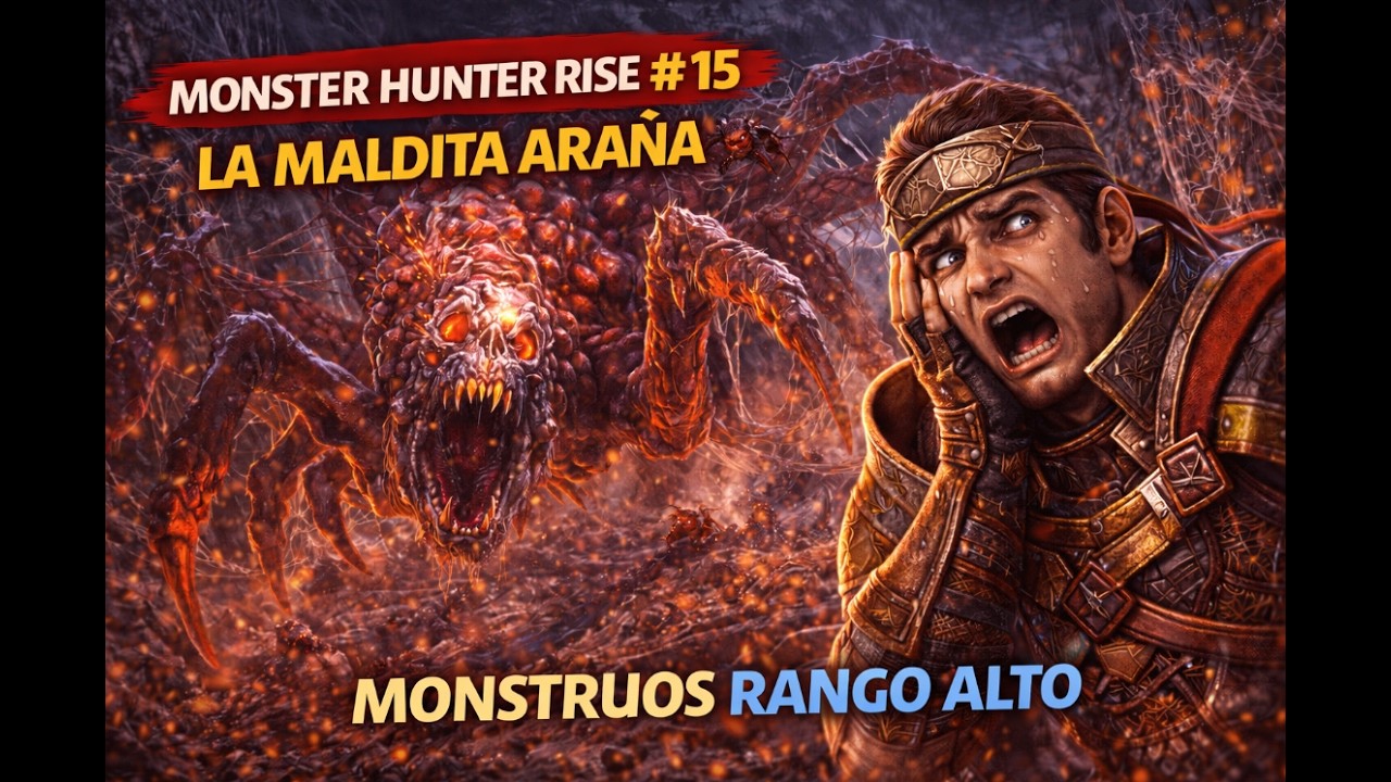 🎮 LA MALDITA RAKNA-KADAKI, Anjanath, Nargacuga, Goss Harag online | Capítulo 15 Monster Hunter Rise