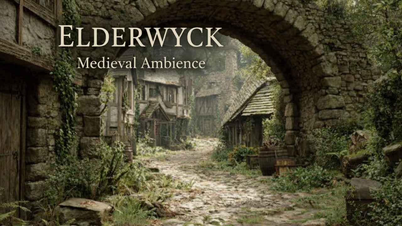 ELDERWYCK | Beneath the Old Stone Arch | Medieval Ambience & Plainsong