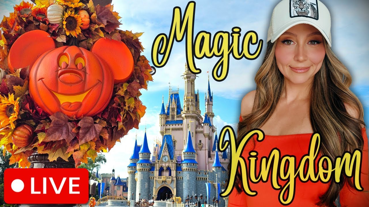 🔴 LIVE | Good Morning Disney's Magic Kingdom | What's NEW? Finding Halloween & Resort Hopping