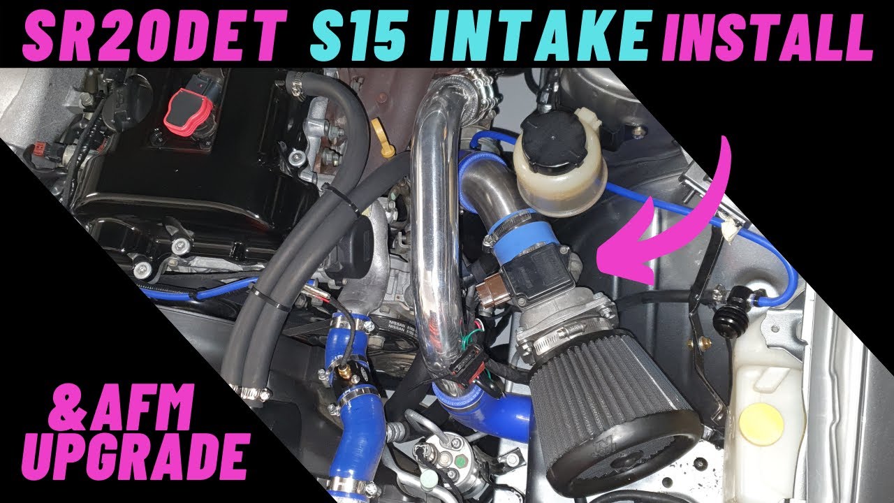 SR20DET S15 Intake Pipe Upgrade & Z32 AFM Install | Silvia Improvements