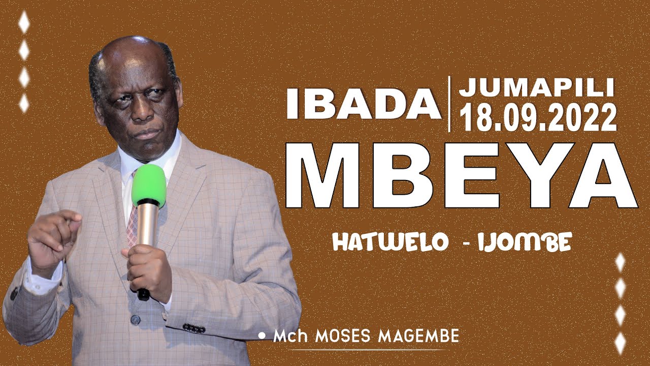 Mch Moses Magembe - KAZI YA ROHO MTAKATIFU KATIKA KANISA| MKUTANO WA UPONYAJI NA MIUJIZA | MBEYA 05