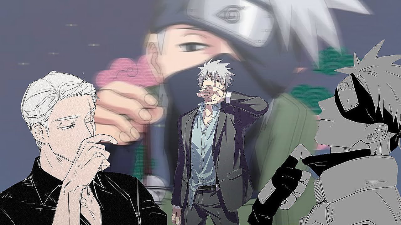 Anime characters react to each other// Hatake Kakashi +background