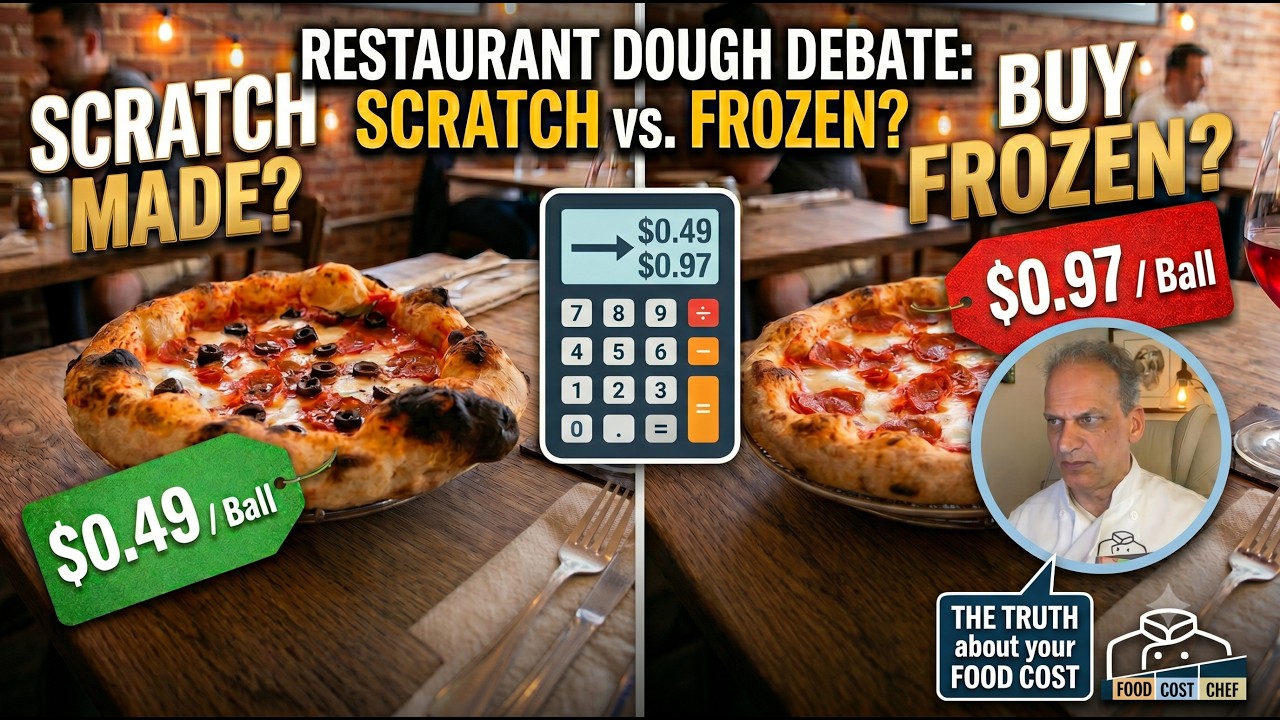 Scratch Pizza Dough Costs Half as Much... So Why Buy Frozen?