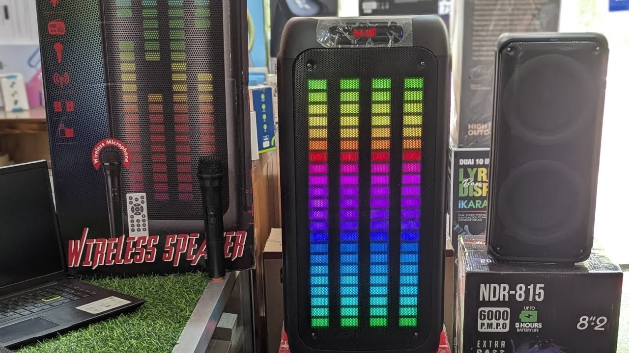 KTS-1755 High Power Karaoke Partybox Speakers🔥best sound quality #luxuryemall #kts1755