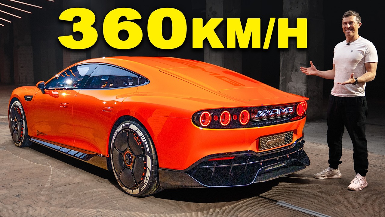 To AMG o mocy 1360 koni osiągnie 360 km/h!