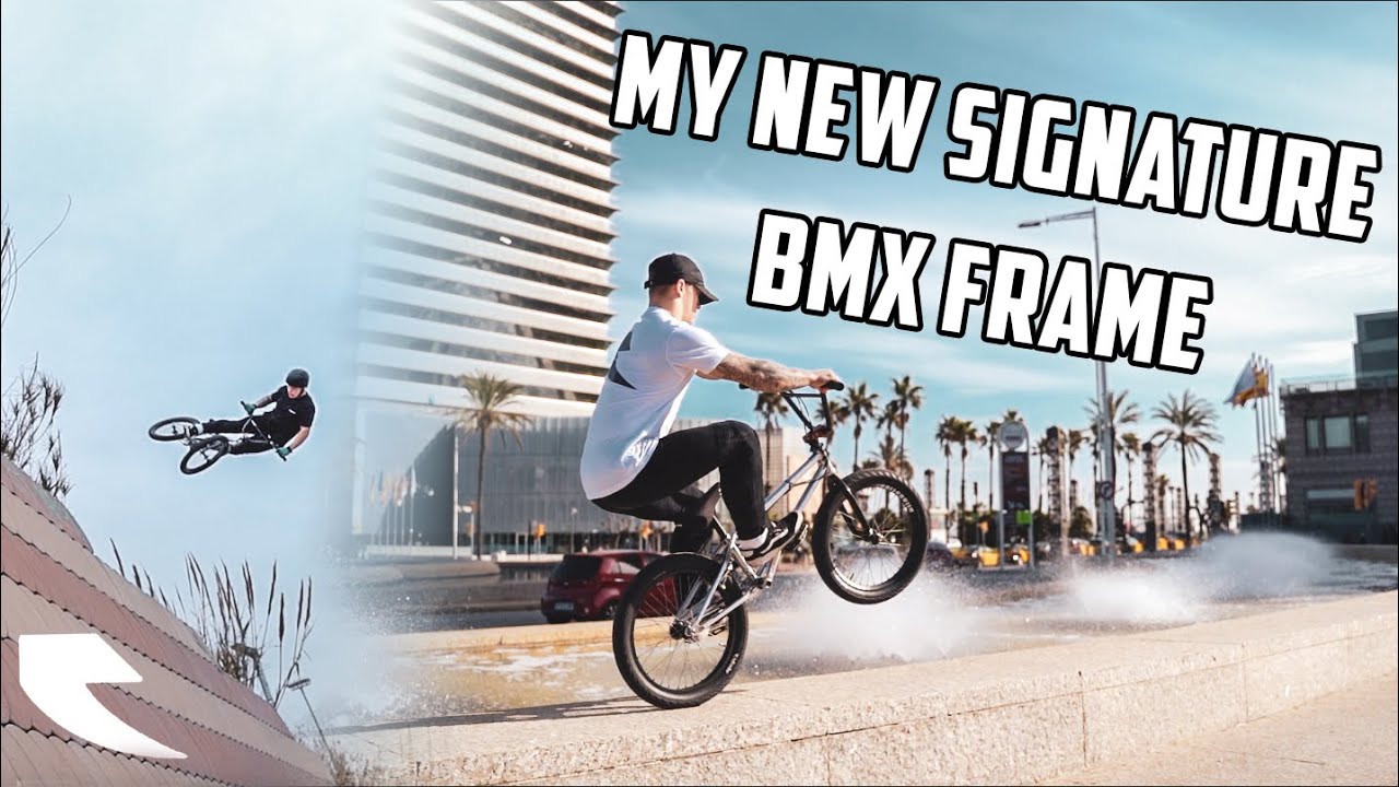 Моя новая именная рама для BMX!