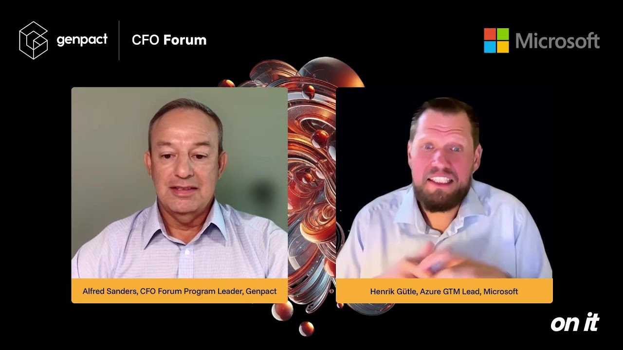 Live - Finance of the future: How CEOs can harness AI to reimagine finance as a strategic driver