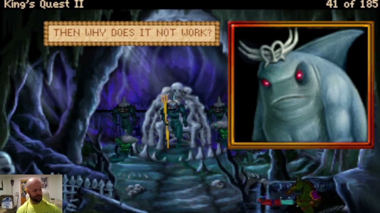 King's Quest 2 (AGDI Remake) - Part 3: Sharks on Steroids