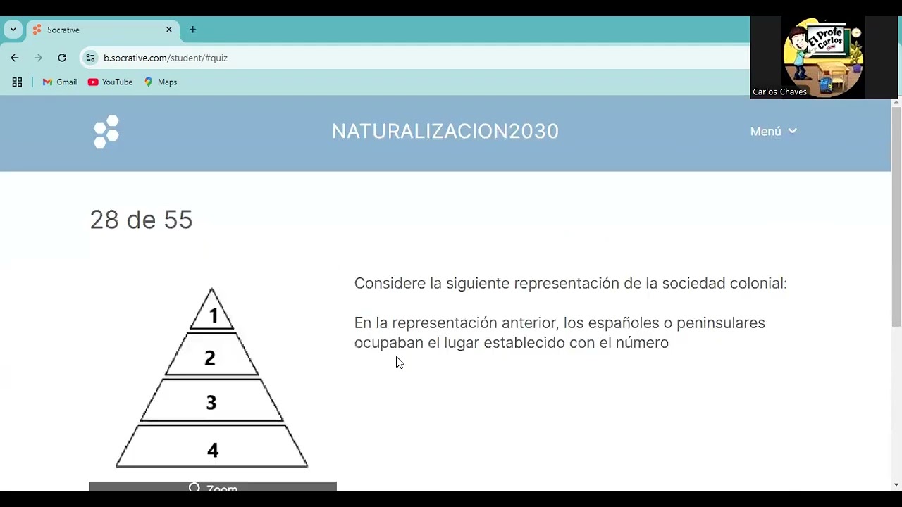 Examen Estudios Sociales Naturalización 2025 (3° Parte) EXPLICACIÓN