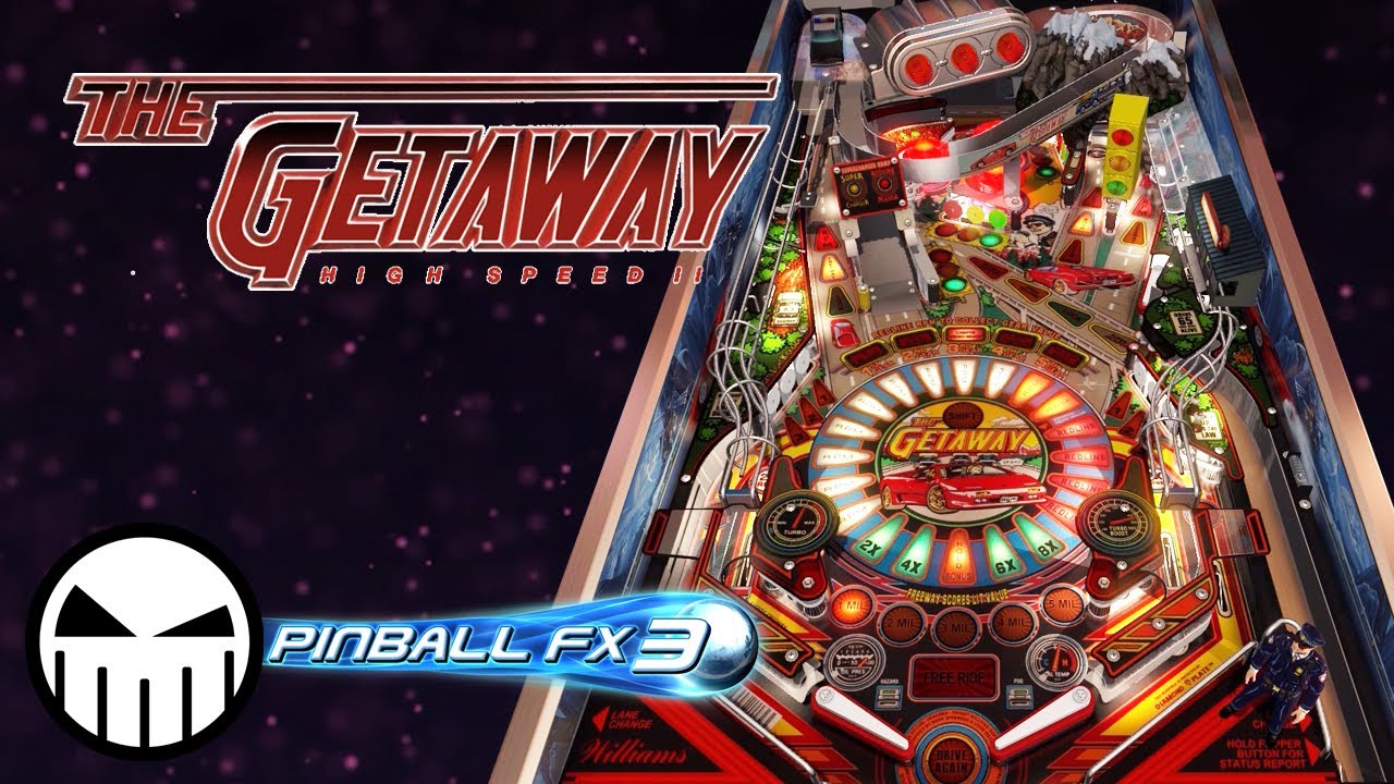 Williams Pinball: The Getaway: High Speed II (Pinball FX3 Steam) - Crow Pinball