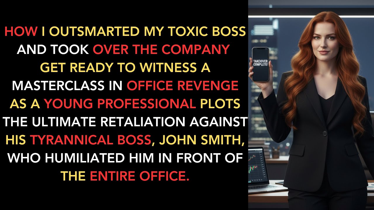 HOW I OUTSMARTED MY TOXIC BOSS AND TOOK OVER THE COMPANY | #officerevenge #toxicboss