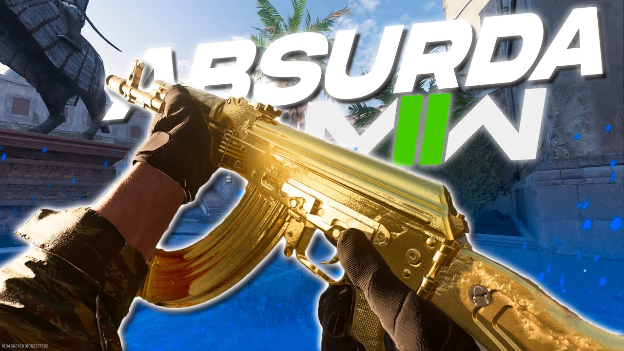 PEGUEI OURO na AK e ela é uma das MELHORES no CoD MW2!