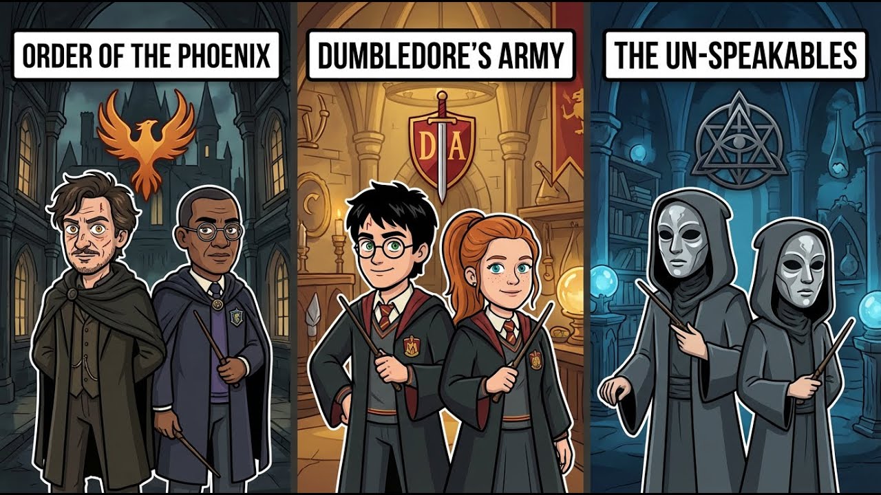 All 17 Organizations in Harry Potter EXPLAINED in Detail