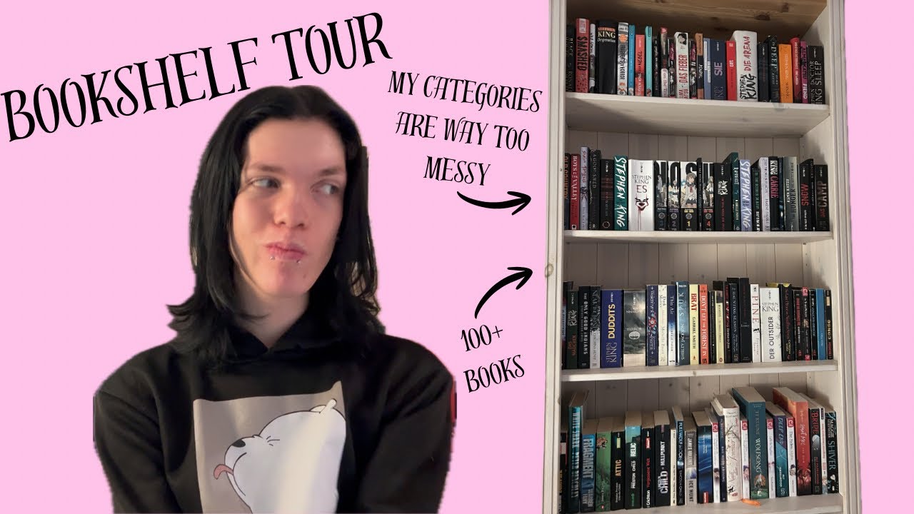 EXPOSING my bookshelves to you