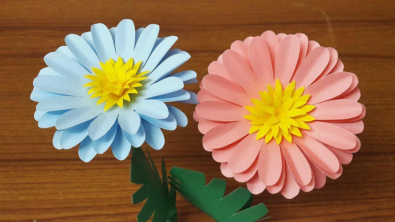 Easy and Beautiful Paper Flowers | Paper Craft | DIY Home Decor