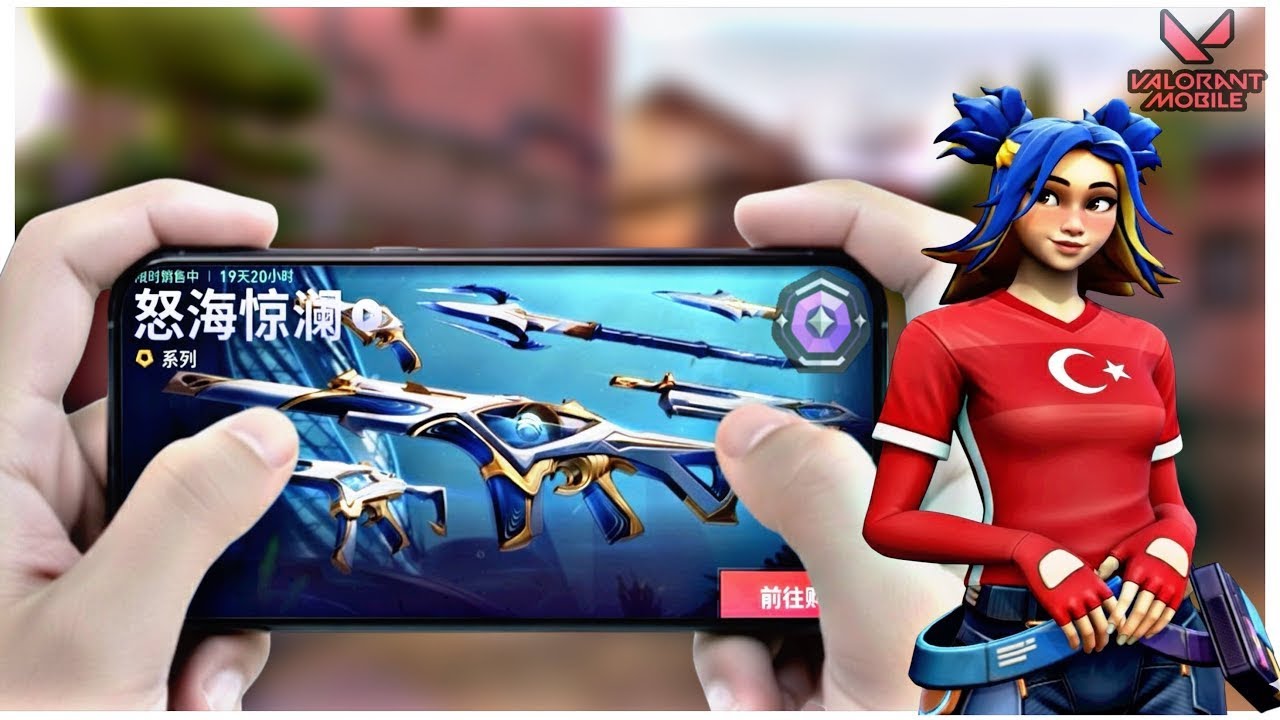 VALORANT MOBILE’A Değişebilen Bıçak Geldi😱 Yeni Set: Uçsuz Denizlerin Sarsıcısı 💫