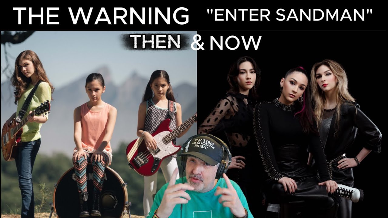 Watching Legends Form 🎸 The Warning – Enter Sandman (Then ➜ Now)