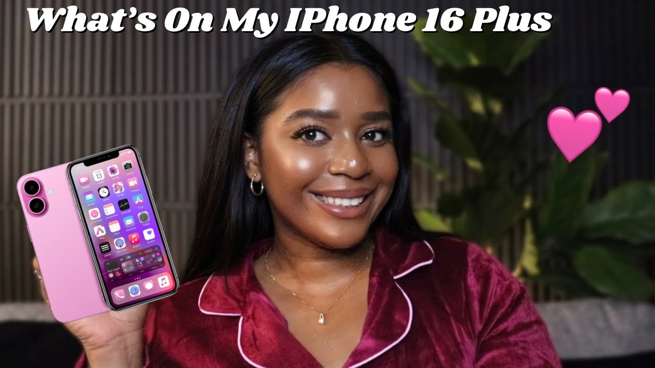 What’s On My iPhone 16+ 🎀 Apps, Organization & Daily Essentials