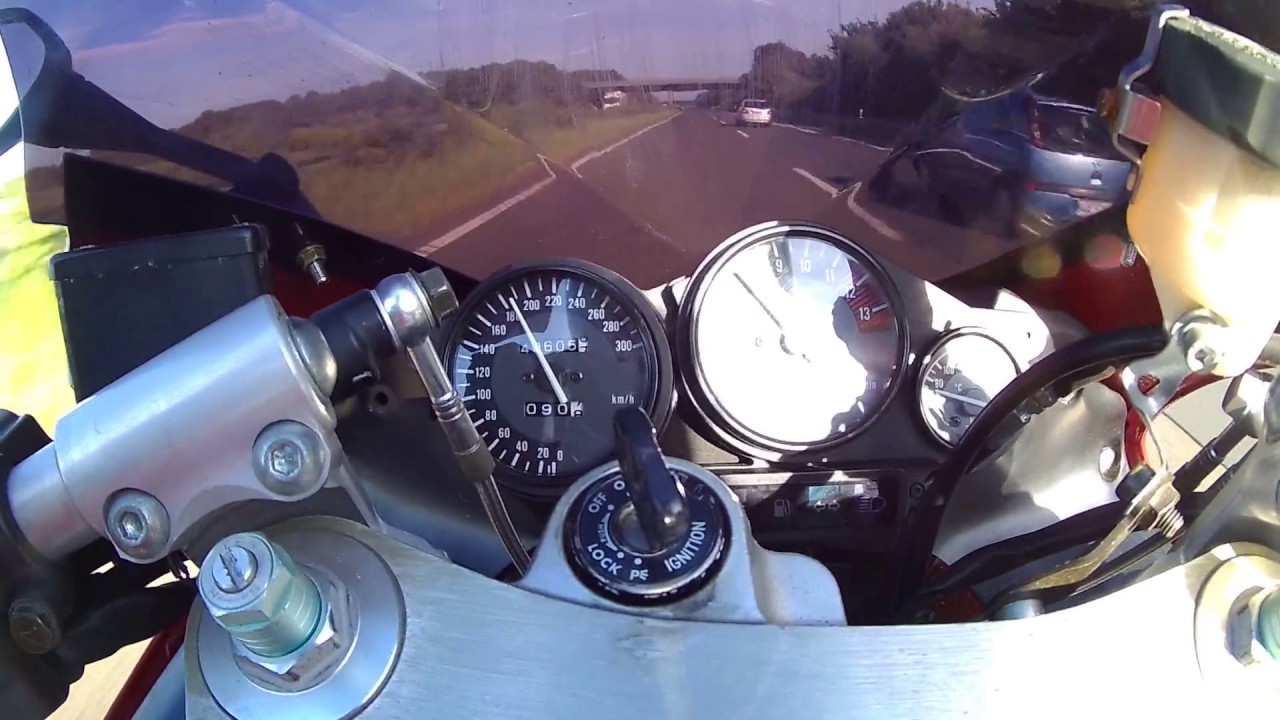 YAMAHA THUNDERACE 1000R acceleration test!