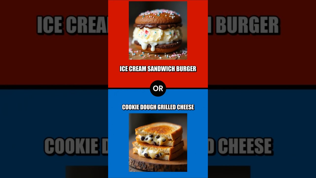 Would You Rather: Food Mashup Mayhem! #Shorts #shorts