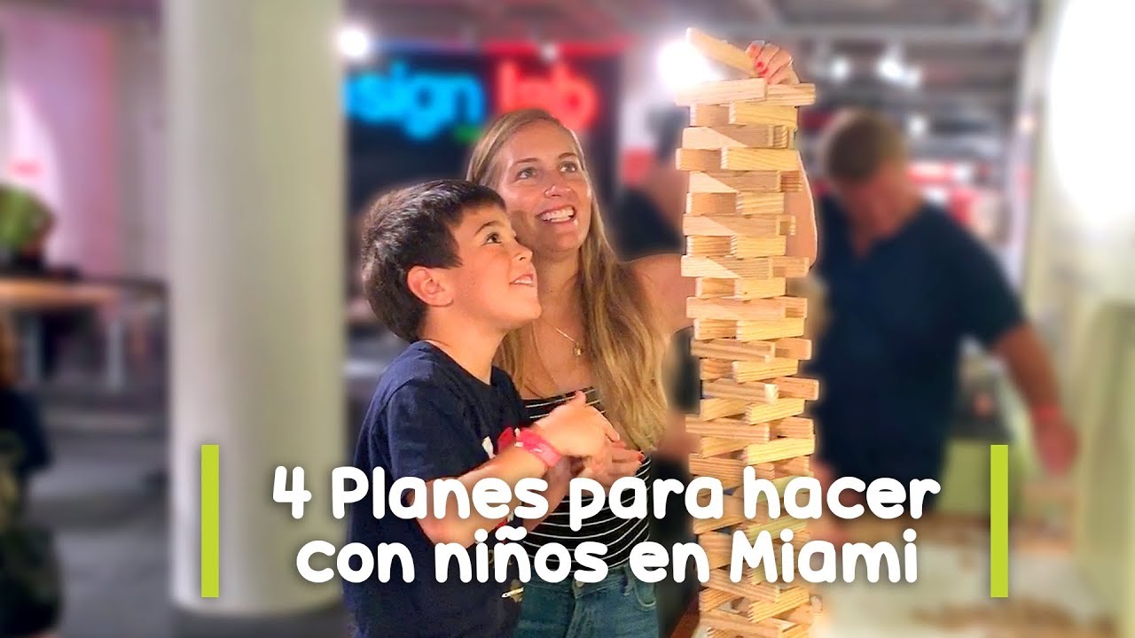 Los mejores planes para hacer con niños en Miami