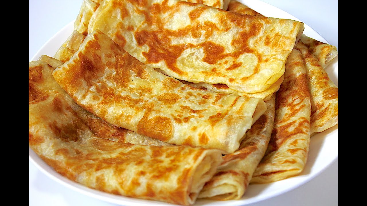 RECETTE DE MSEMENS BIEN FEUILLETÉS 💯 % INRATABLE FACILE ET RAPIDE / CREPES FEUILLETÉES