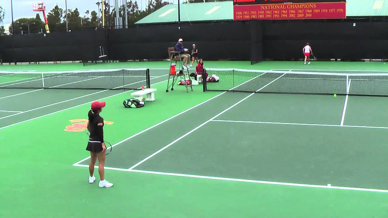 03 26 2011 USC Vs Stanford Womens tennis singles