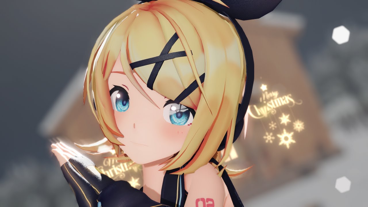 【MMD】好き！雪！本気マジック【Sour式鏡音リン】