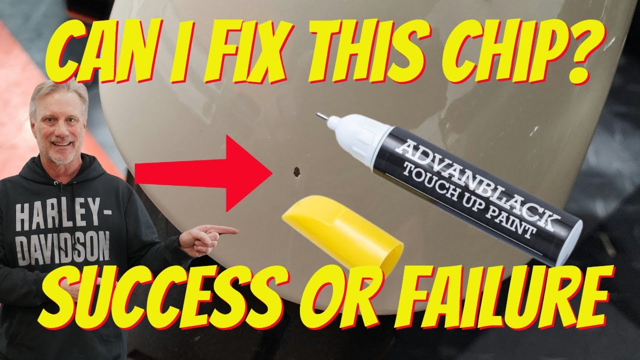 Can I fix the Rock Chip on the Harley fender? | How I fixed it!