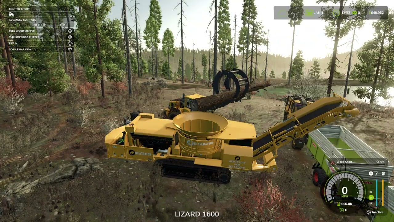 FS 25 Silverrun Forest pt.35. Logging for a new field continues + new mod test!