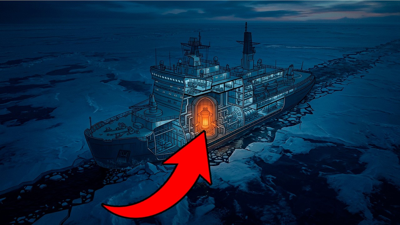 Proč je atomový ledoborec konstruován právě takto