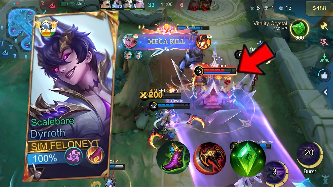 🔥ЭПИЧЕСКОЕ МЕГА-УБИЙСТВО в Mobile Legends: Bang Bang! Профессиональные советы и хитрости!