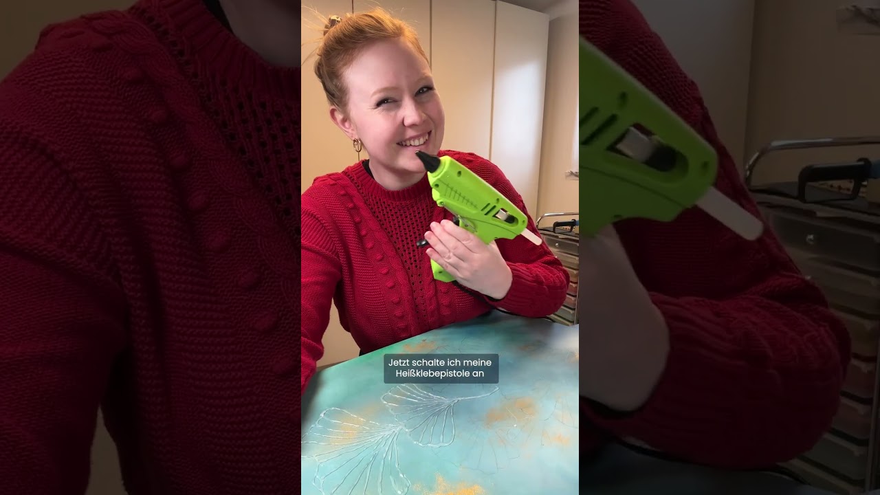 Mit Hei&szlig;kleber malen? 😳