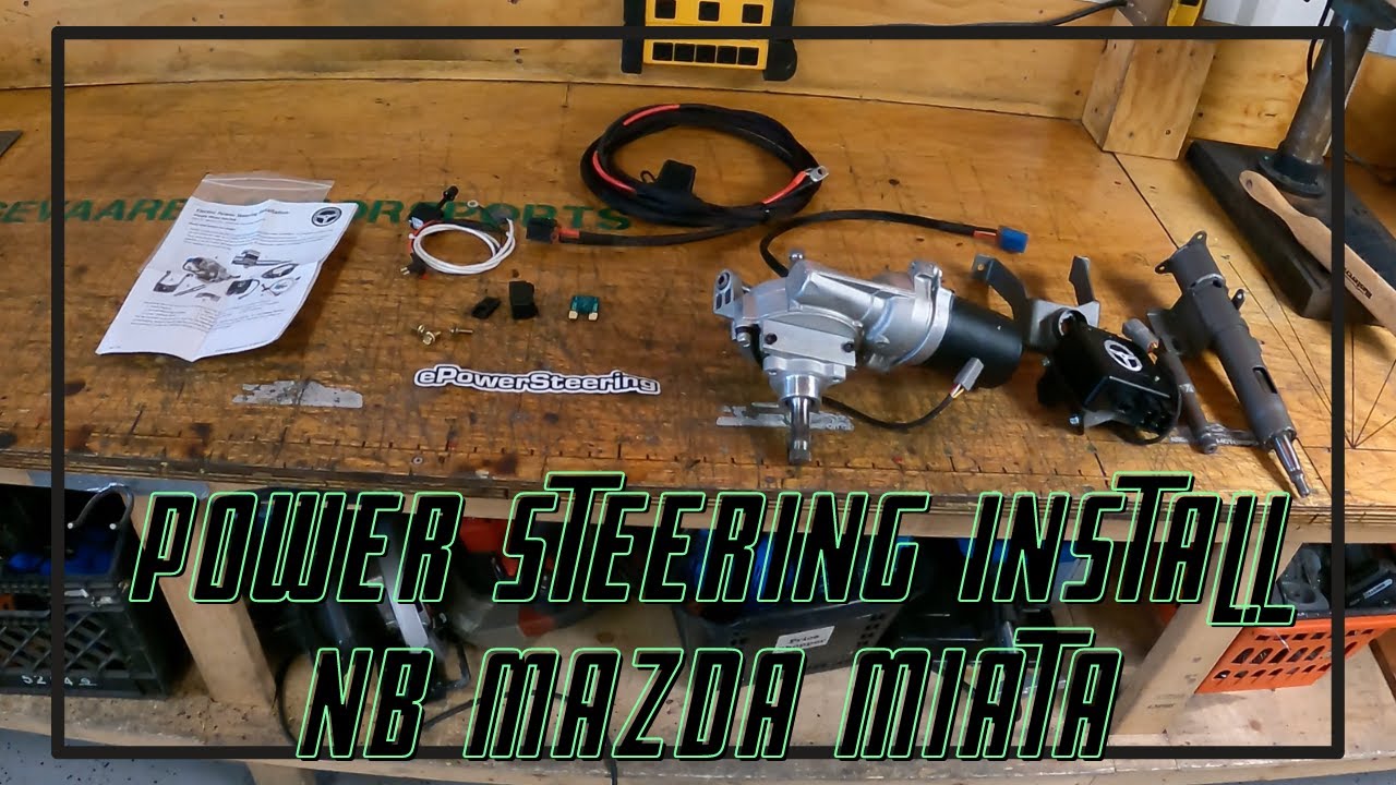 Installing Electric Power Steering on NB Mazda Miata