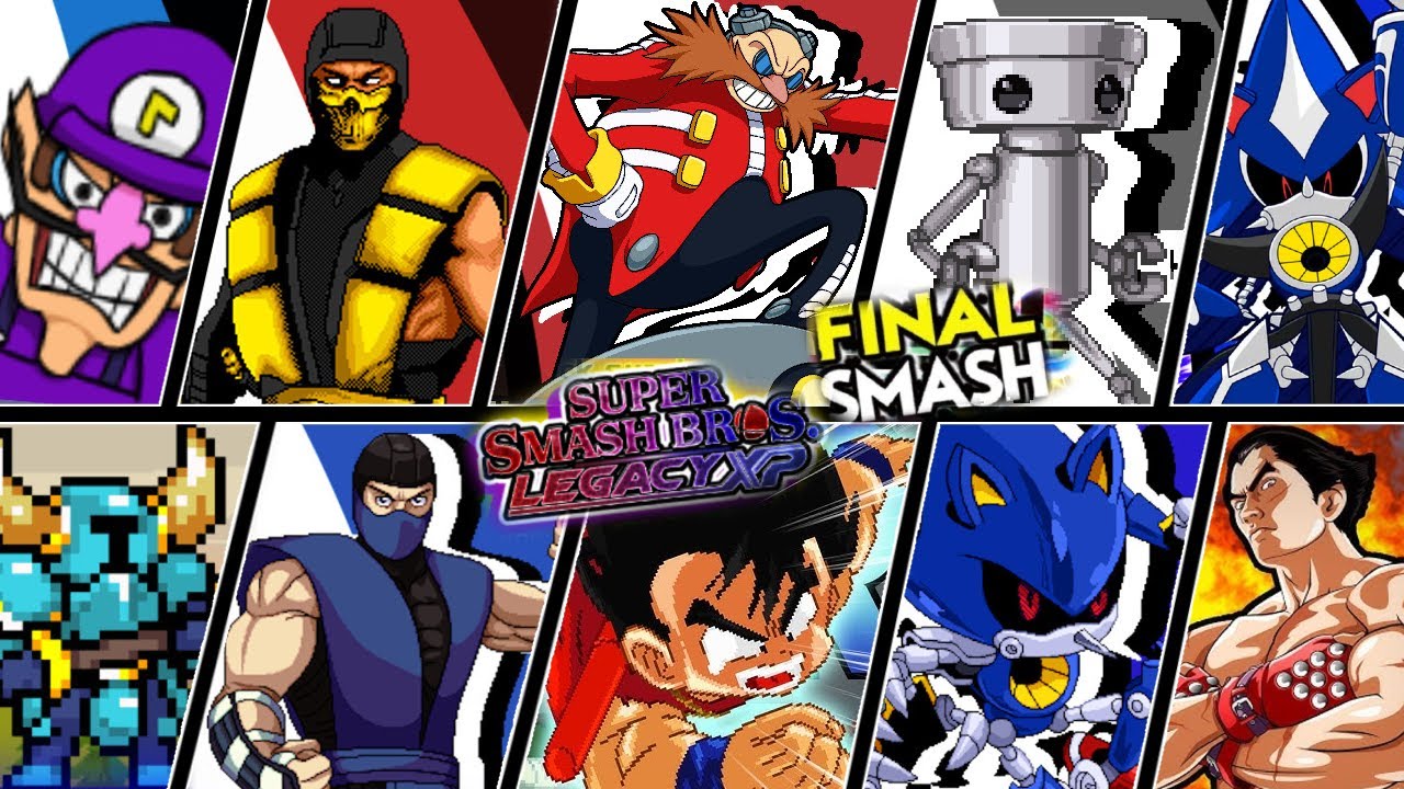 Все финальные удары: моды Super Smash Bros Crusade (60 кадров в секунду)