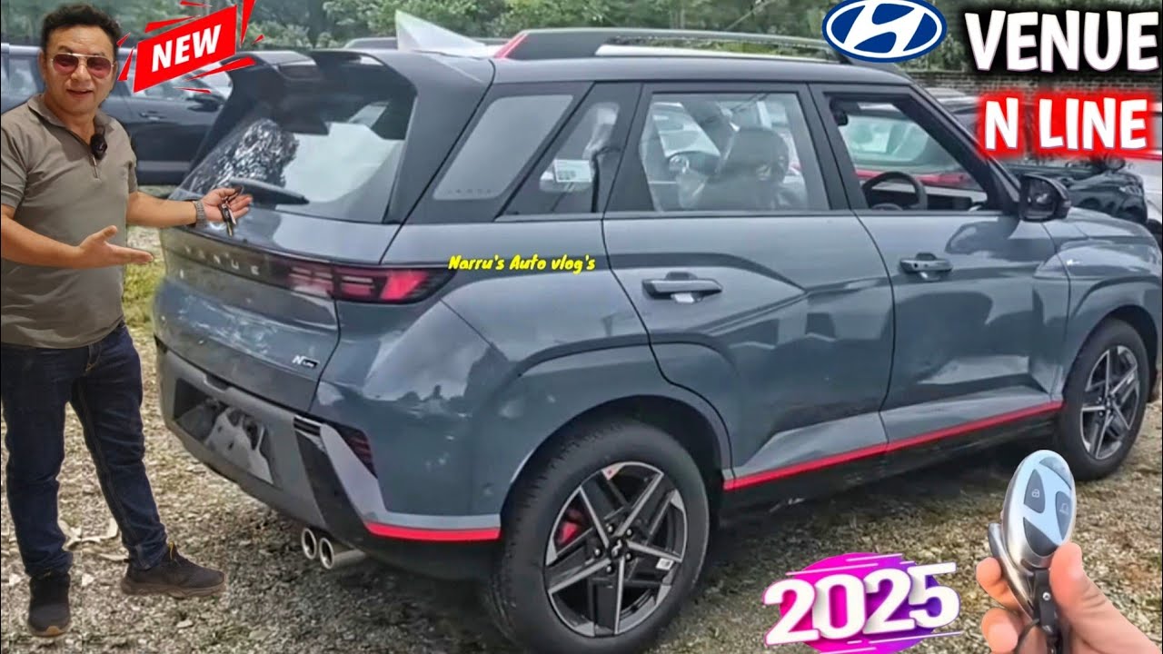 NEW VENUE FACELIFT N LINE 2025 MODEL REVIEW✅ HYUNDAI VENUE FACELIFT N LINE 2025 @NarrusAutovlogs 