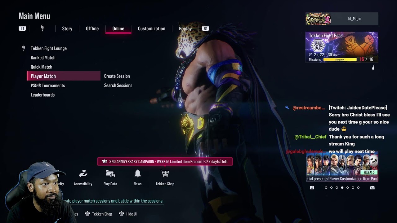 Thursday Tekken and Chillin'