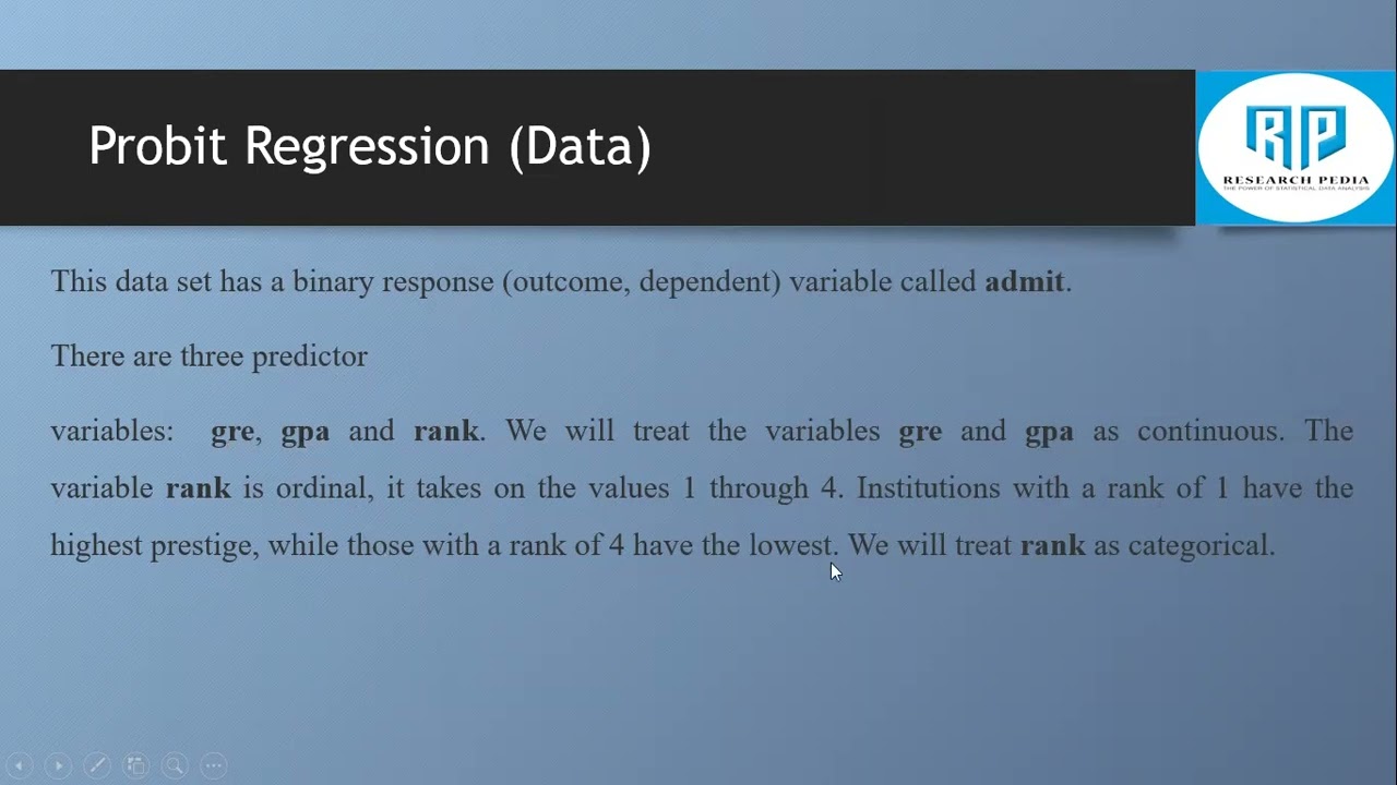 Stata Training Day-26: Probit Regression