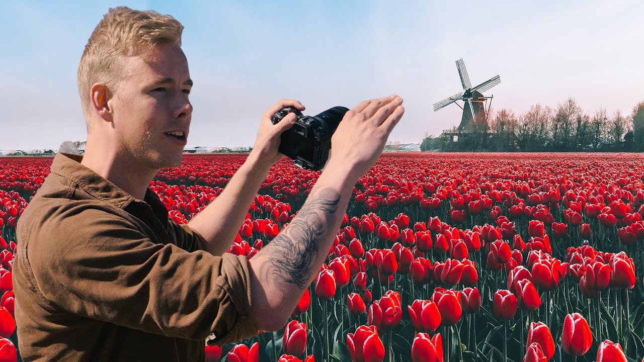 Tulpenvelden FOTOGRAFEREN met Mike | How It's Made | Zoom.nl | #8